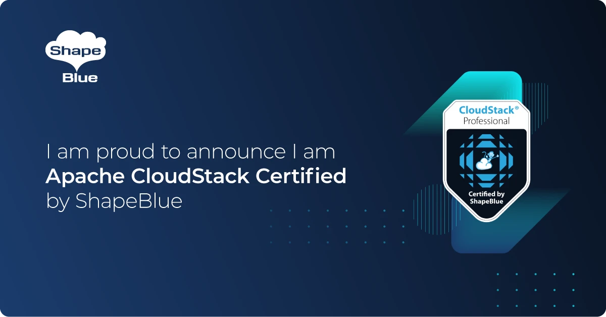 Apache CloudStack® Certified Professional